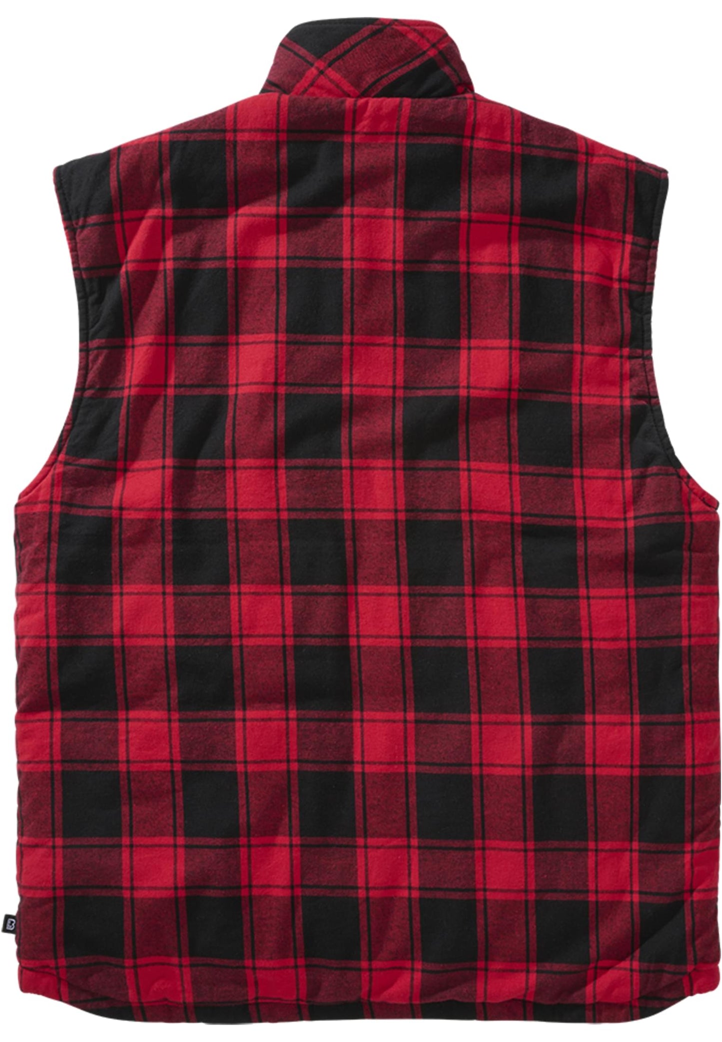 Urban classic flanell väst röd/svart unisex