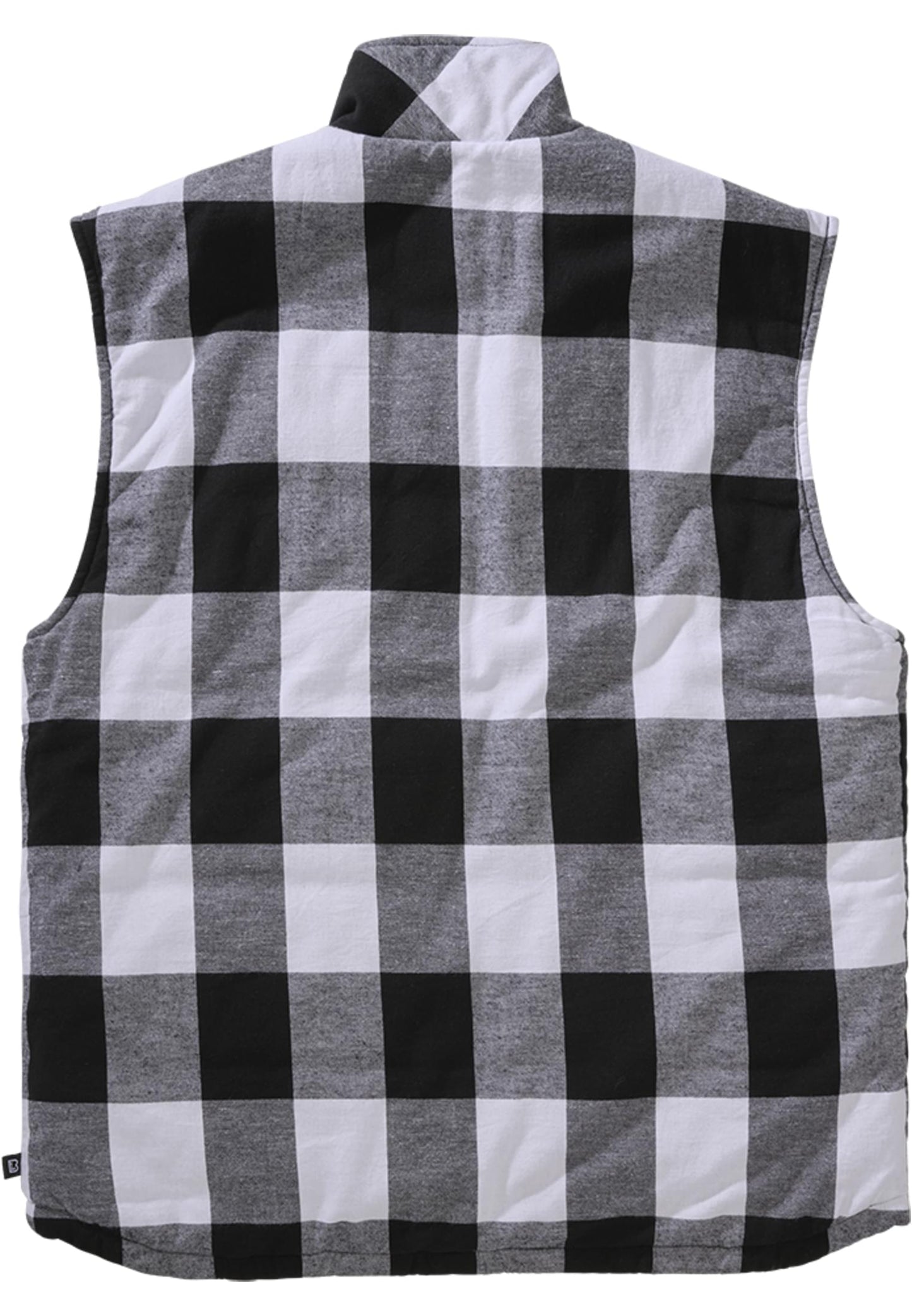 Urban classic flanell väst vit/svart unisex