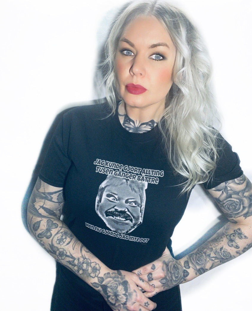 Rebell Eddie tshirt jag kunde gjort allt tusen ggr bättre unisex