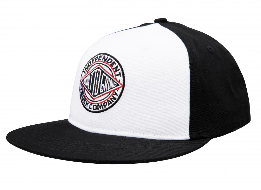 Independent keps Cap BTG Summit Snapback svart/vit
