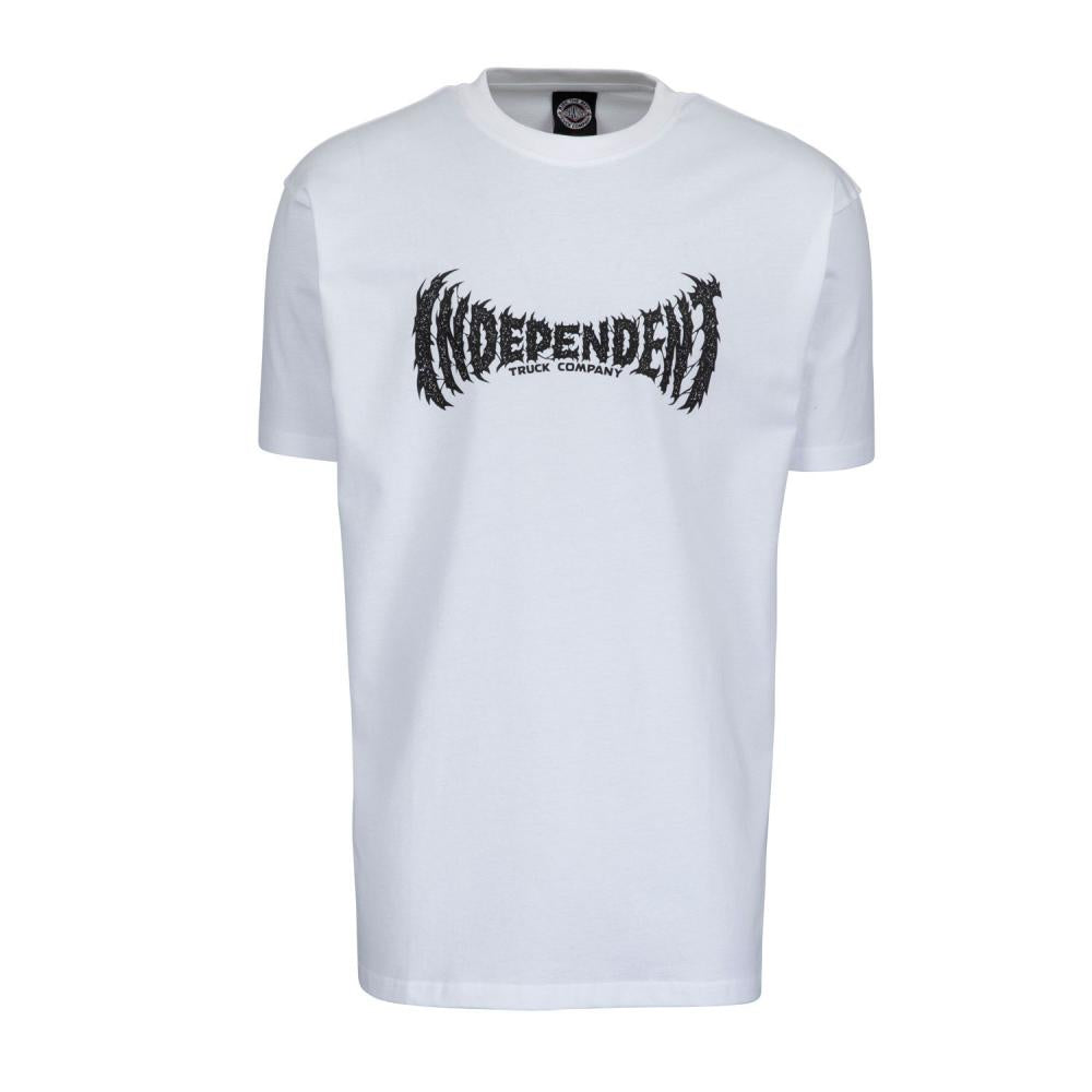 Independent T-shirt Metal Span främre T-shirt vit