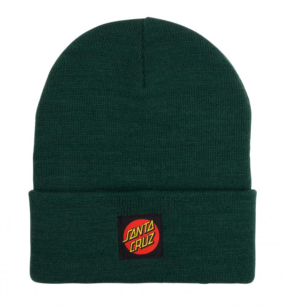 Santa Cruz Beanie Classic Label grön mössa