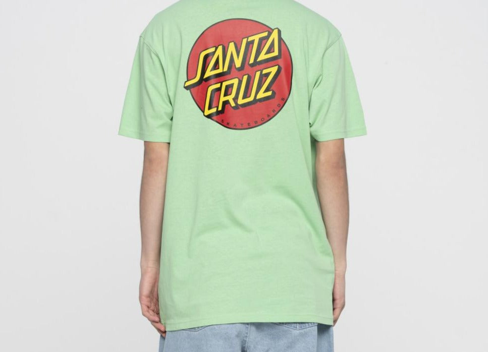 Santa Cruz classic DOT GRÖN liten och stor patch unisex
