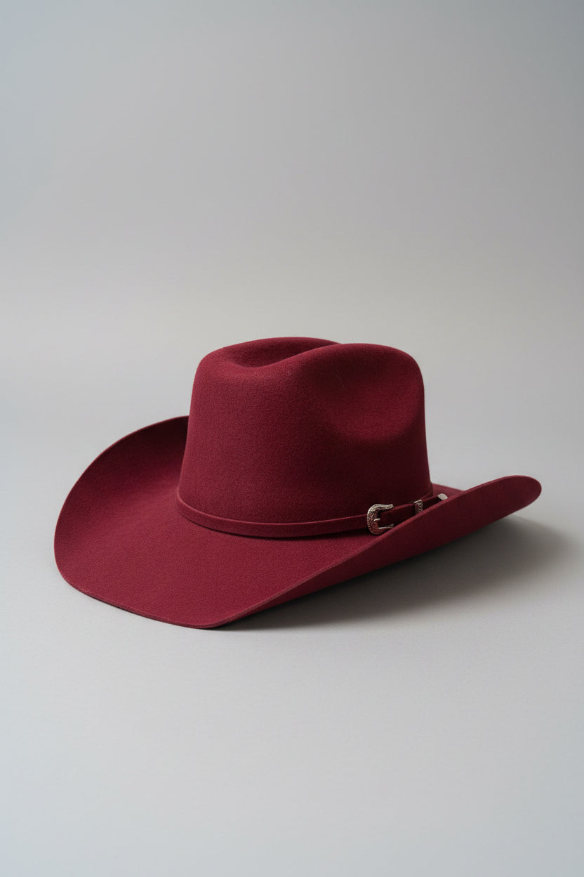 Rebell alabama red westernhatt  vinröd