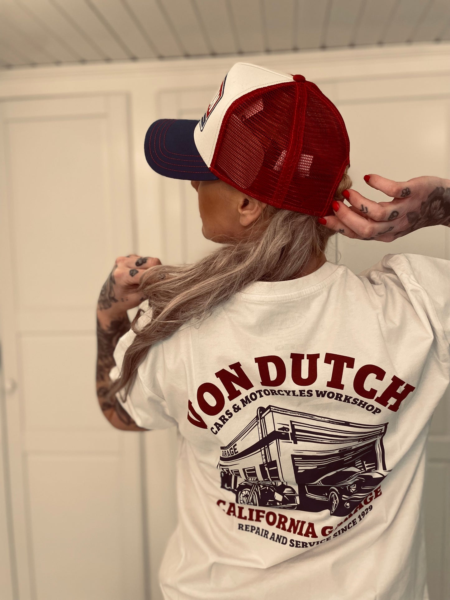 Von Dutch Repar t-shirt white