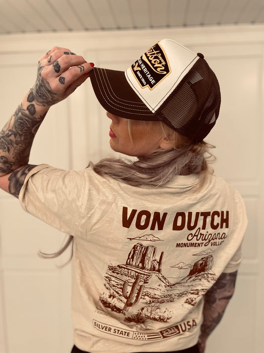 Von Dutch Arizo t-shirt cream