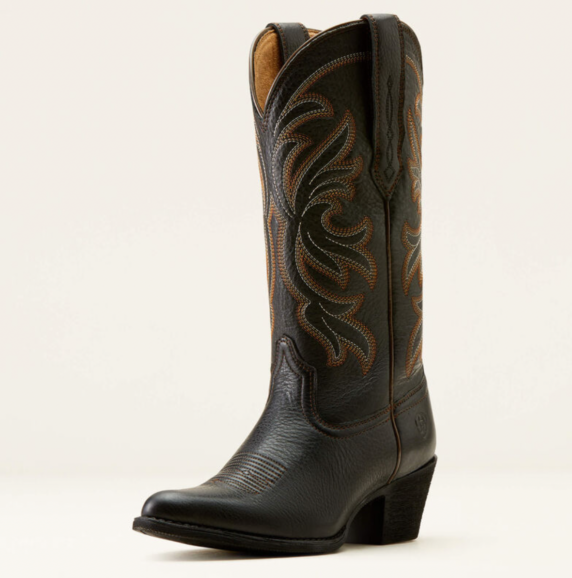 Ariat WMS Heritage J Toe Western Boot dam boots svart