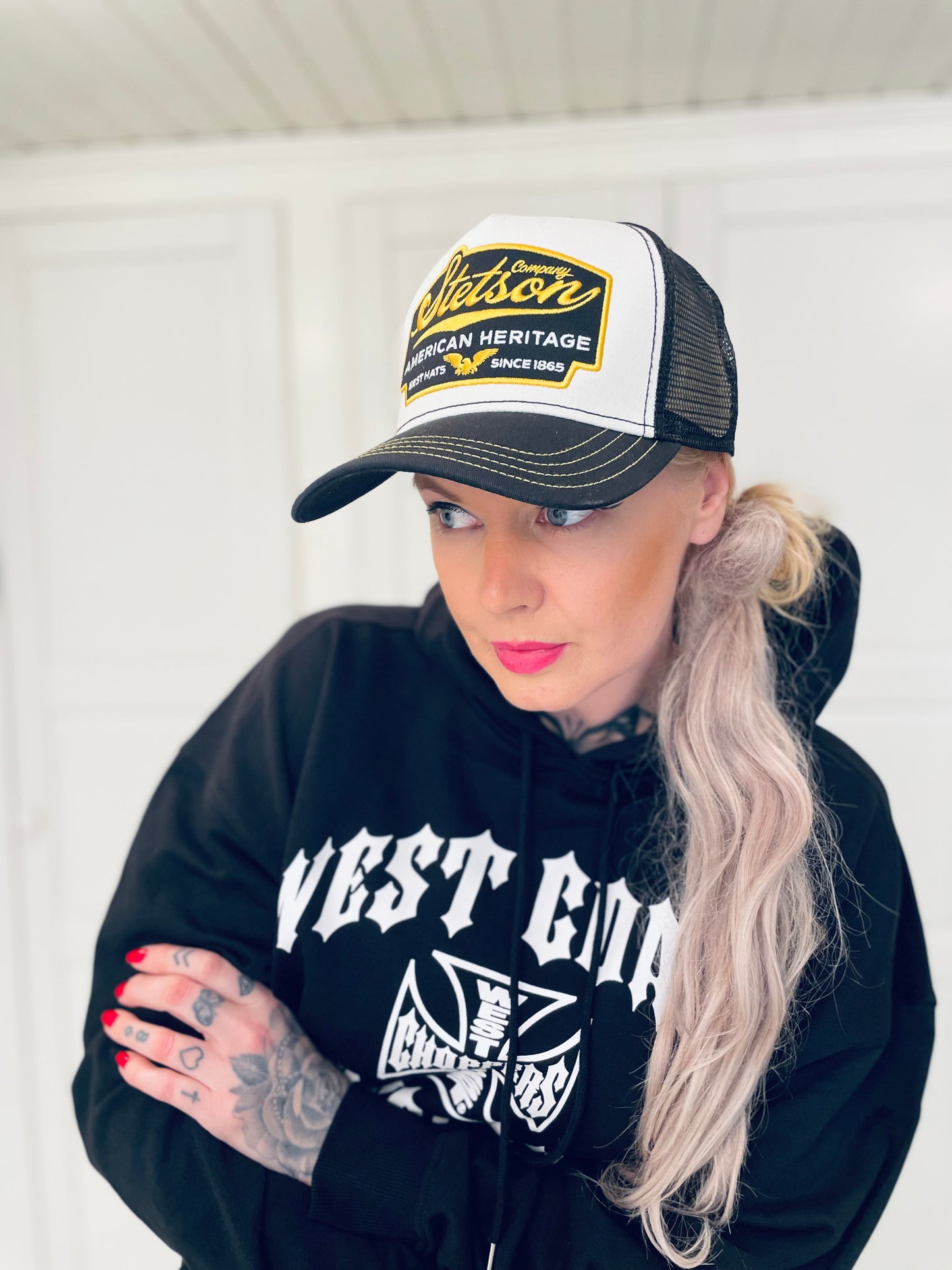 WCC Iron Oversized hoodie black