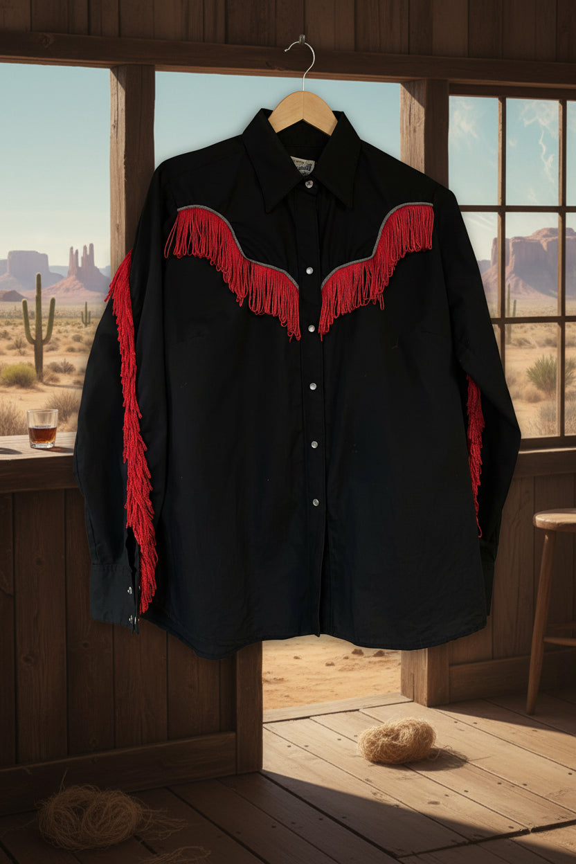 Vintage western skjorta rockmount ranch wear western 38