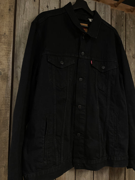 Vintage jeansjacka Levi’s svart