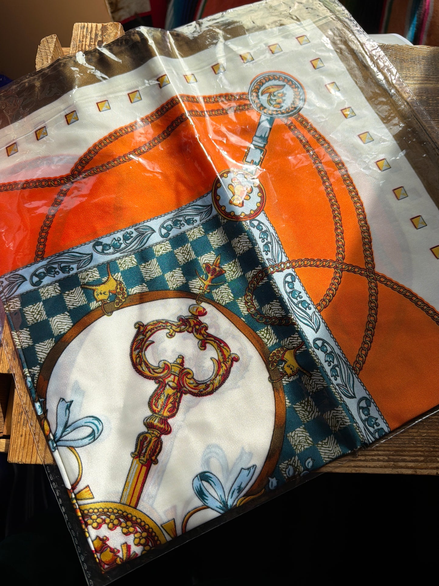 Rebell wild rags Texas scarf orange