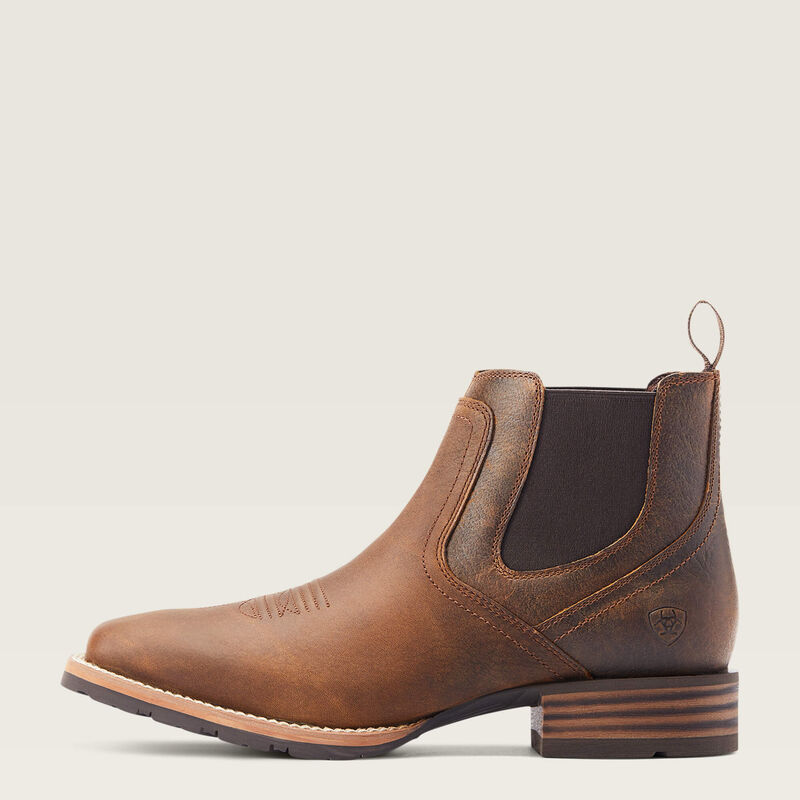 Ariat OLD EARTH MNS Hybrid Low Boy Wide Square Toe Chelsea herr Boot