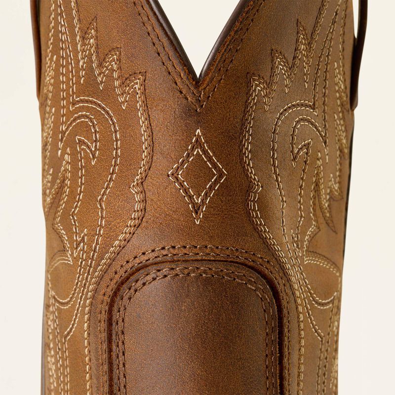 Ariat MNS Western Big Rig Wide Square Toe Cowboy Boot  brun HERR