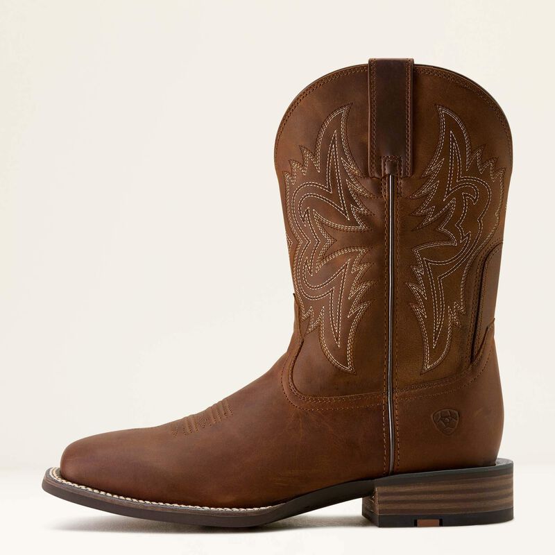 Ariat MNS Western Big Rig Wide Square Toe Cowboy Boot  brun HERR