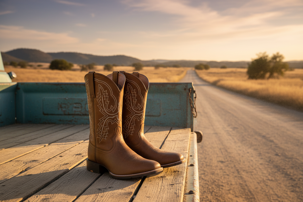 Ariat MNS Western sport stratten  w toe Cowboy Boot  brun HERR