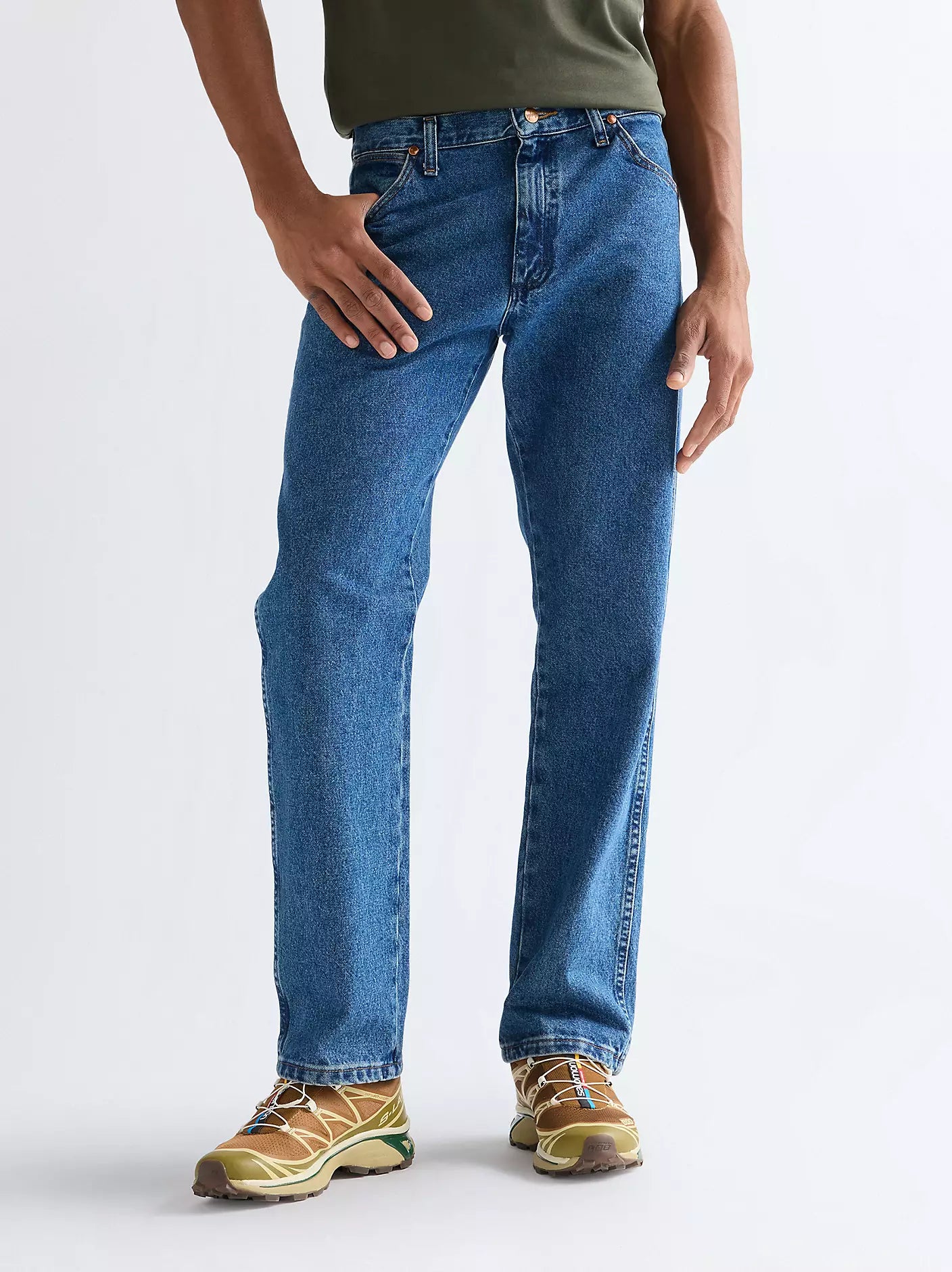 Wrangler 13 MWZ Cowboy cut Stonewashed