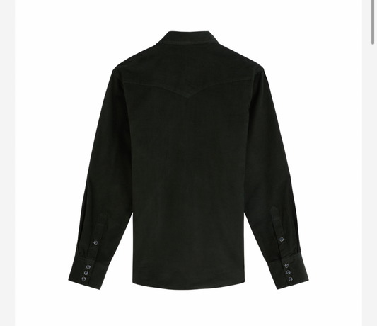Wrangler skjorta manchestern  western shirt rosin mörkgrön