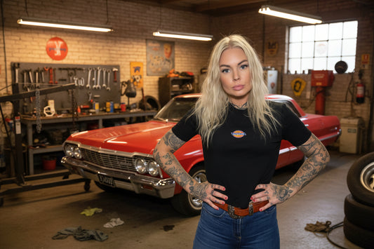 Dickies bas mapley valley svart damtshirt