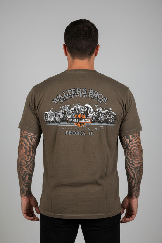 Harley Davidson  flathead tshirt svart unisex large