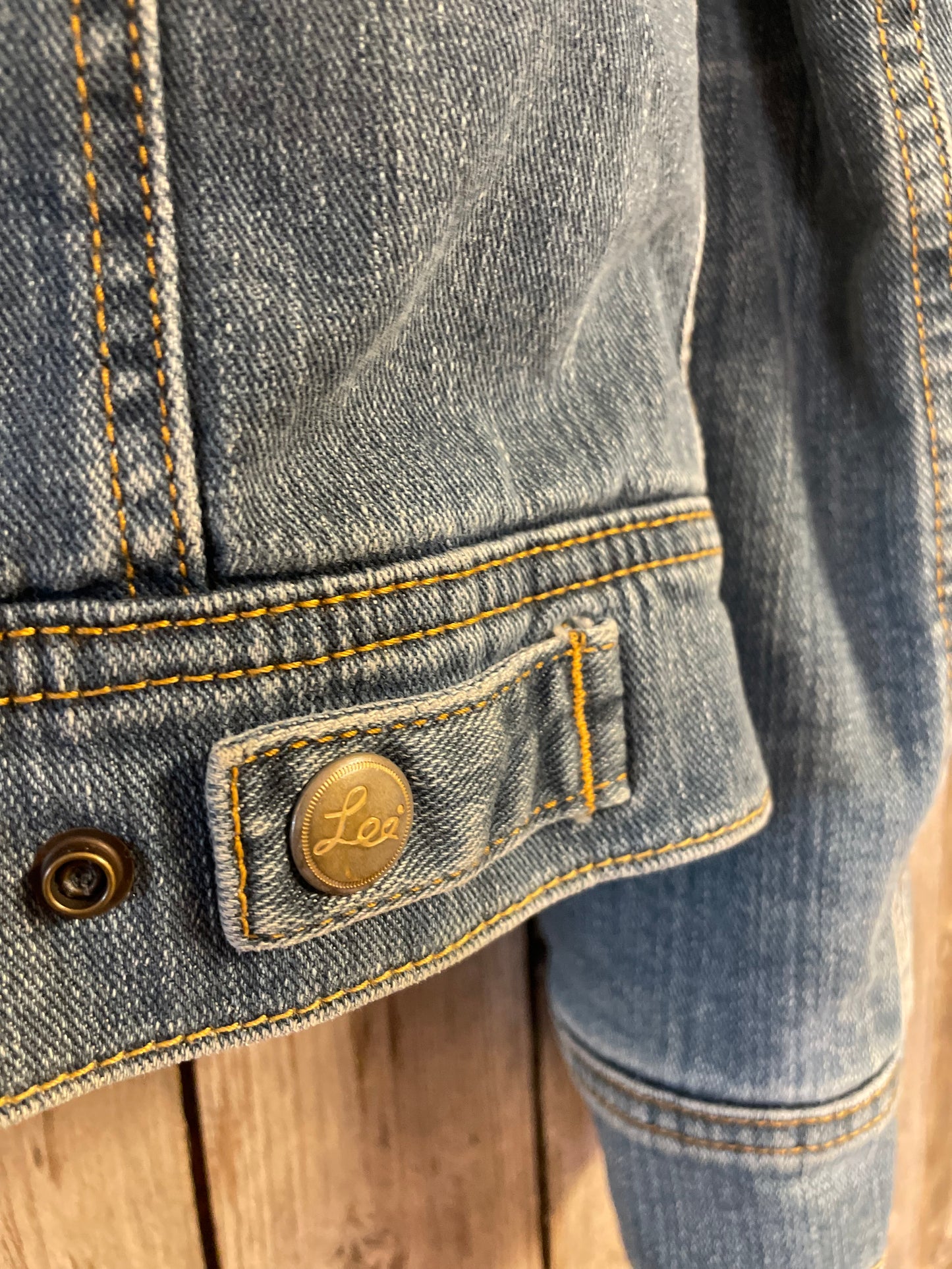 Vintage jeansjacka Lee  blå