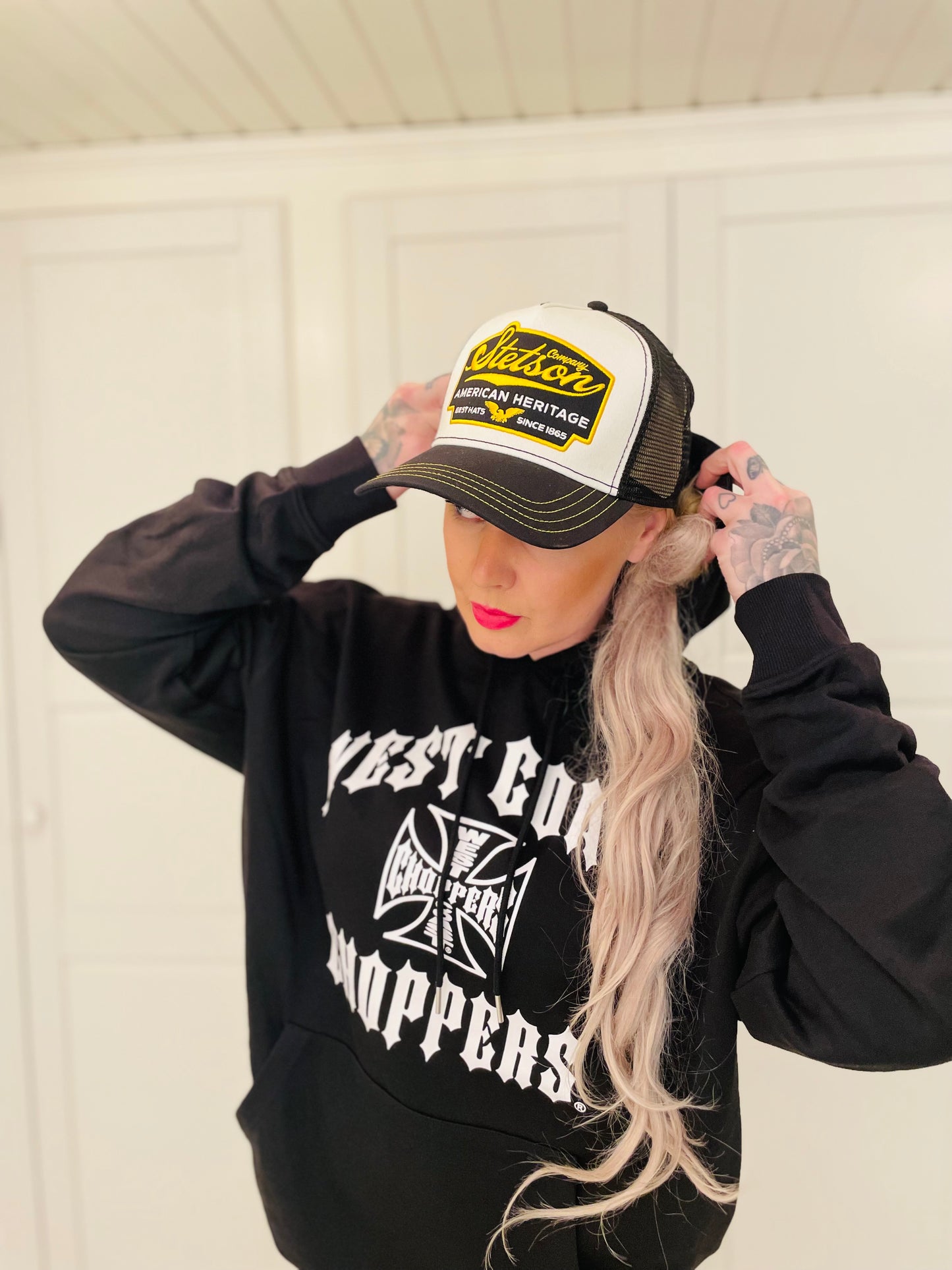 WCC Iron Oversized hoodie black