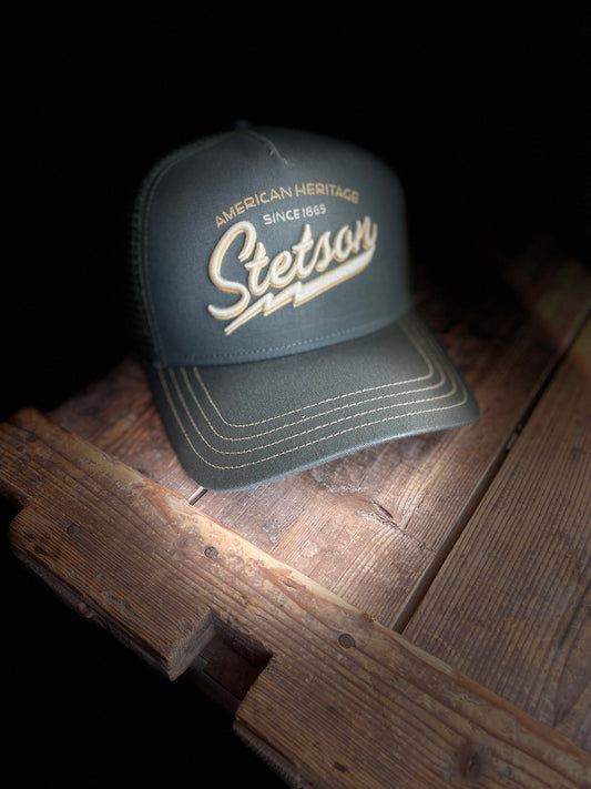 Stetson American Heritage Classic Cap olive grön