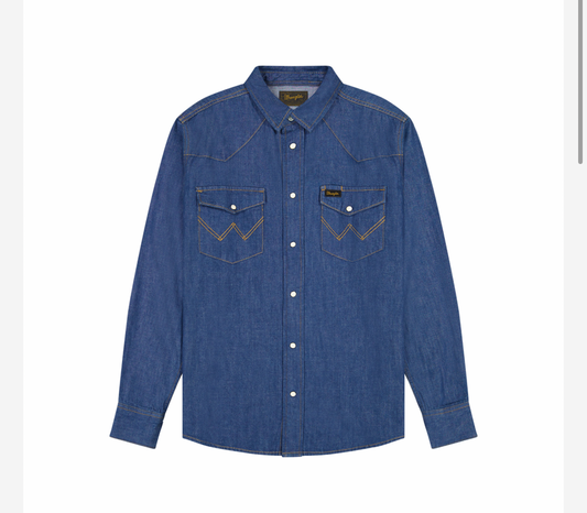 Wrangler skjorta western river rock Caroline creek
