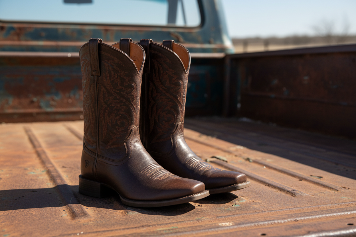 Ariat MNS Western sport herdsman  brun HERR