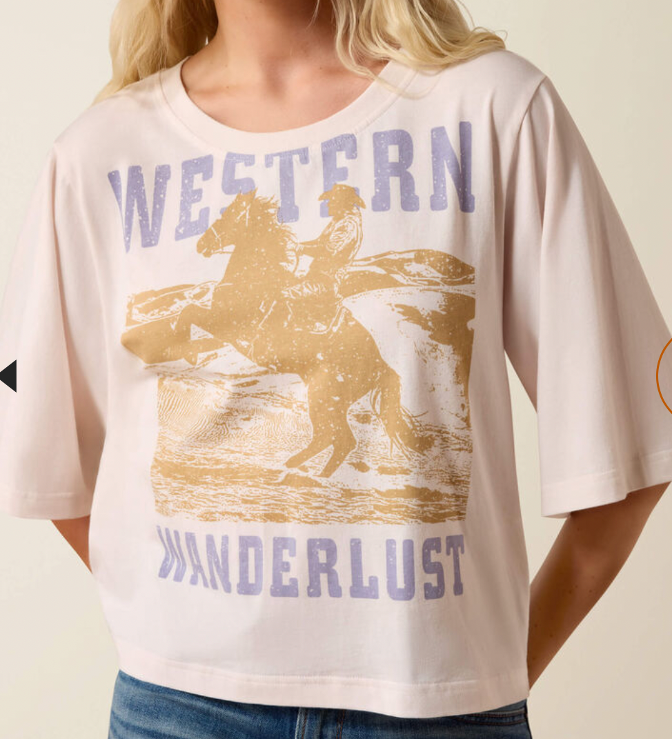 Ariat dam T-shirts wanderlust ss T-shirts