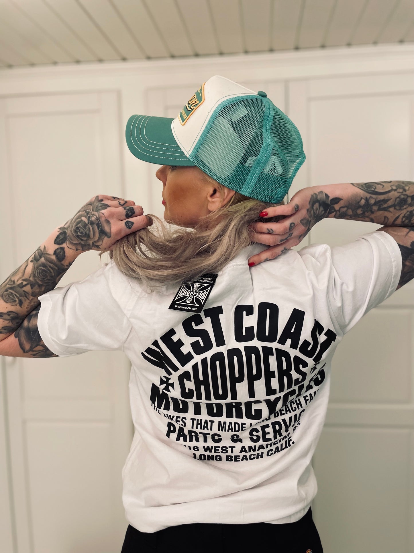 WCC Parts t-shirt white/black