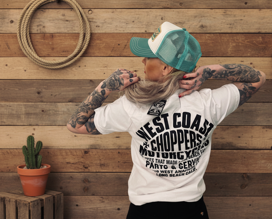 WCC Parts t-shirt white/black