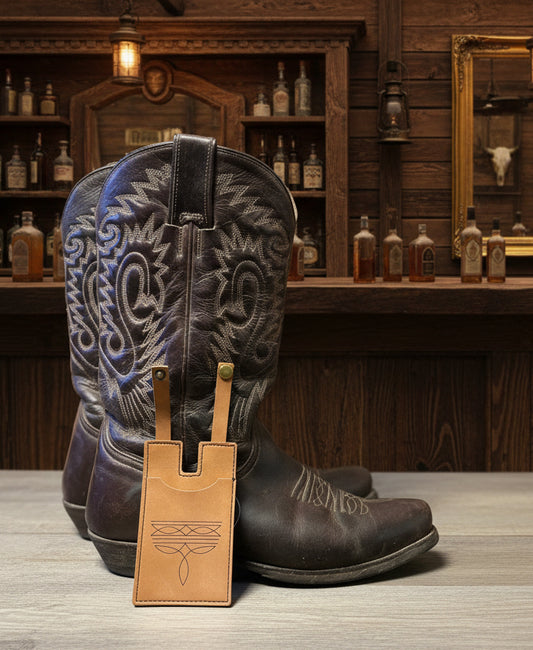 Rebell  Texas boot barn  plånbok ljus