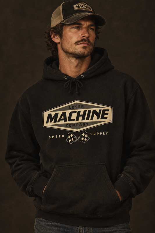 Loser Machine Overdrive hoodie black