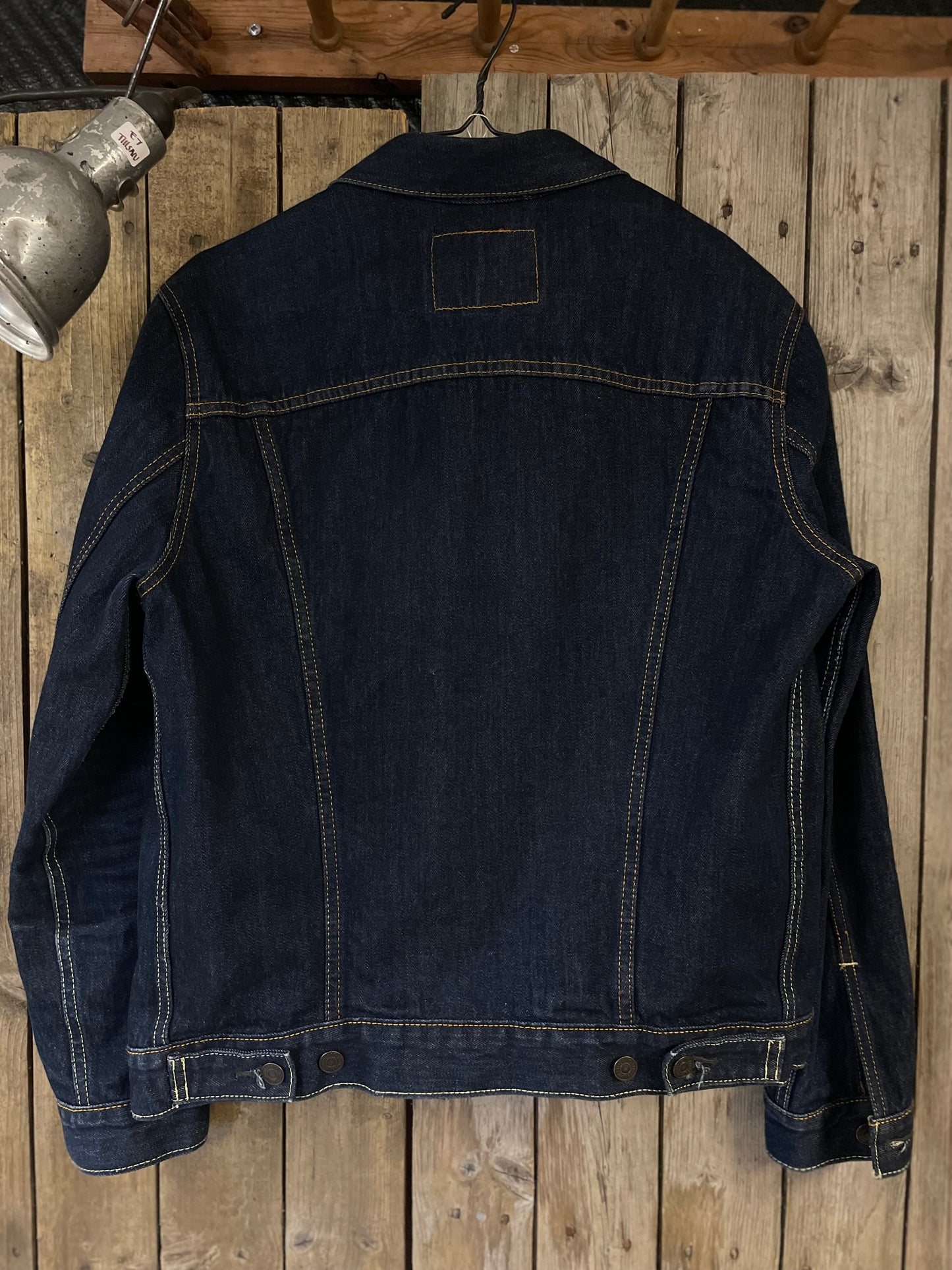 Vintage jeansjacka Levi’s blå medium