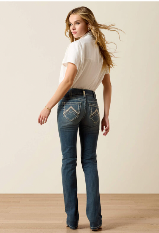 Ariat jeans R.E.A.L. Mid Rise Stretch icon rainstorm