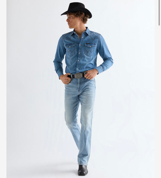 Wrangler skjorta western river rock