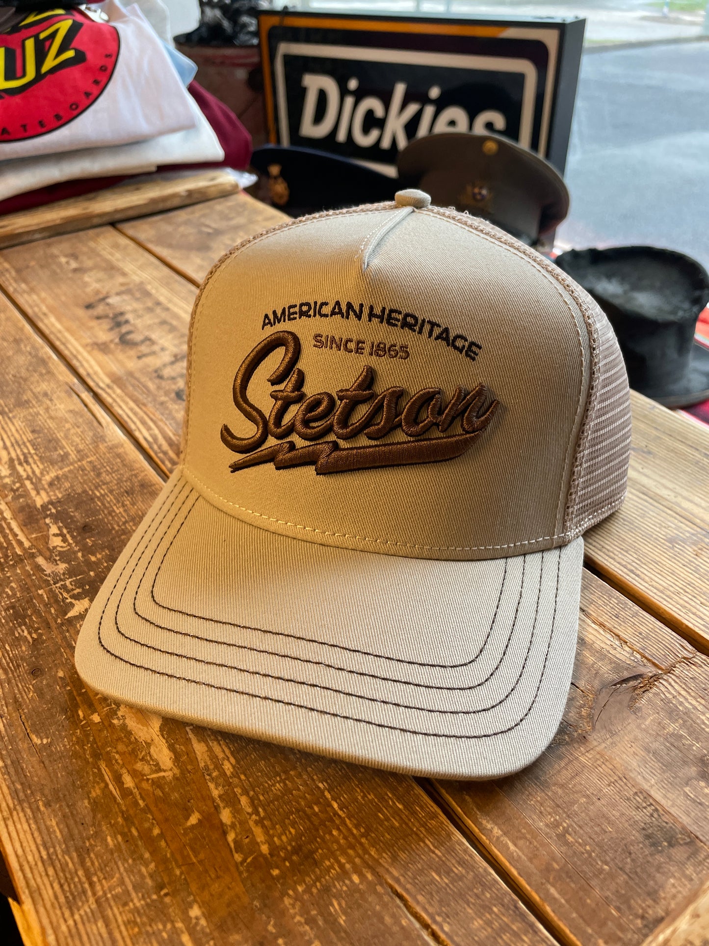 Stetson Trucker Keps beige