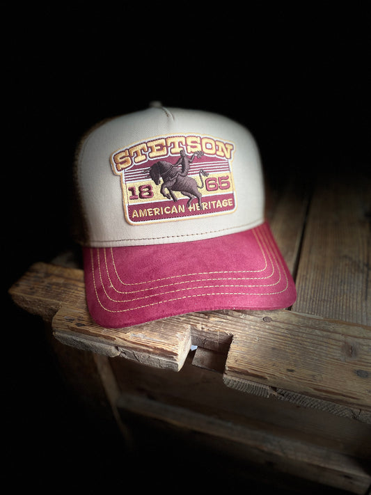 Stetson Trucker Keps American Heritage brown