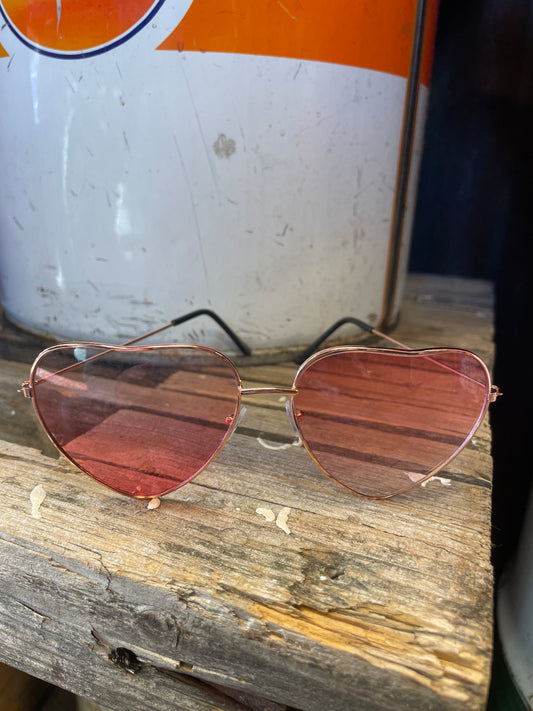 Rebell solglasögon pinkhearty