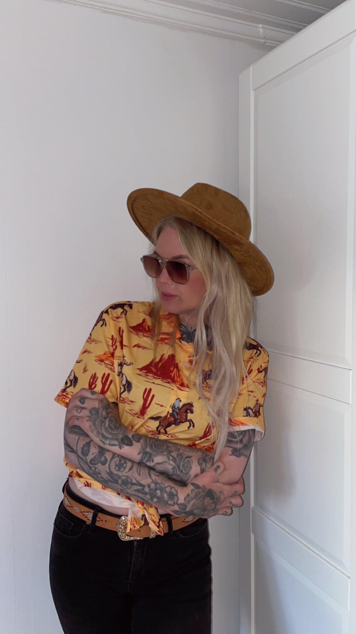Rebell elpaso  westernhatt  brun