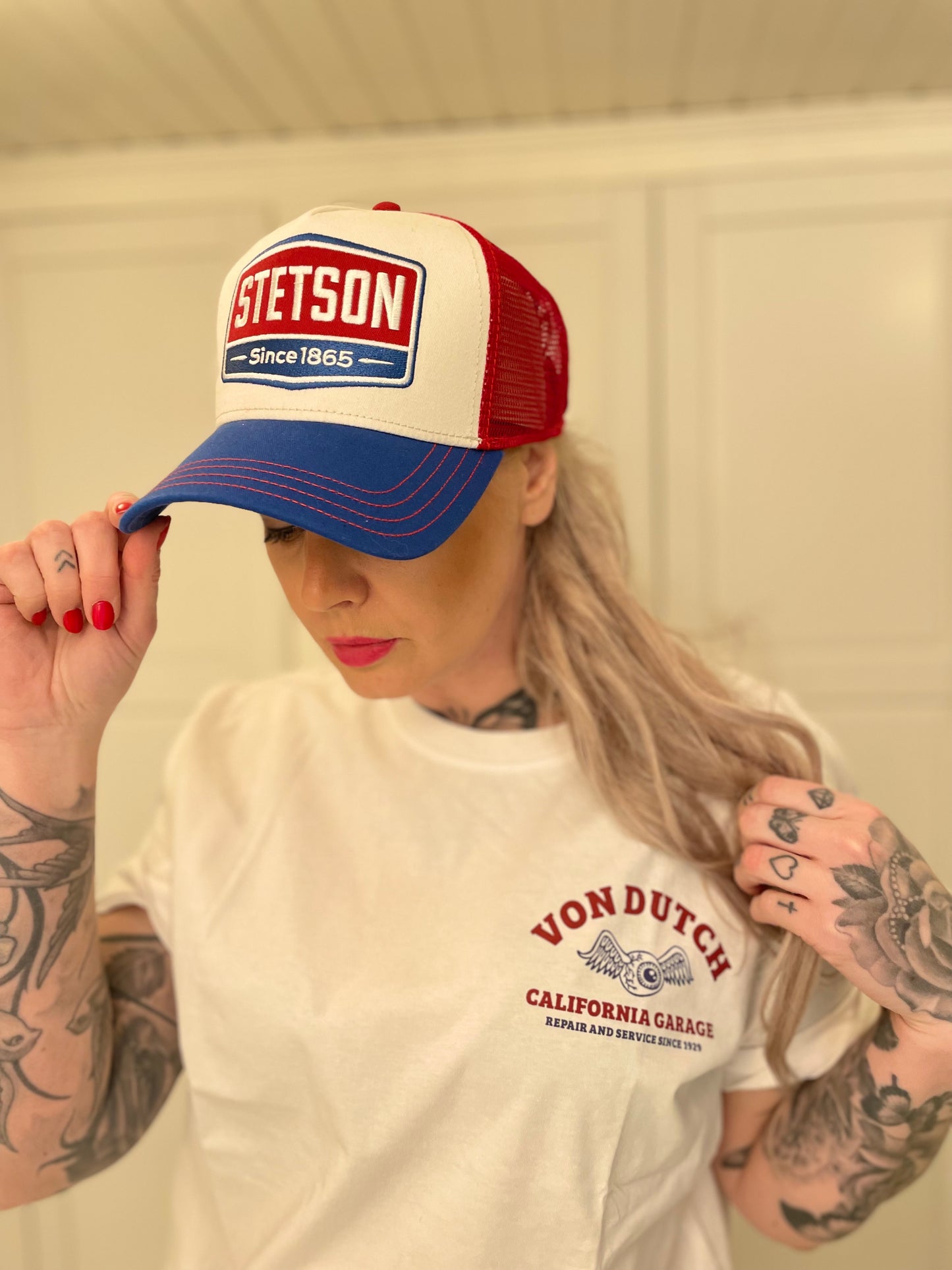 Von Dutch Repar t-shirt white