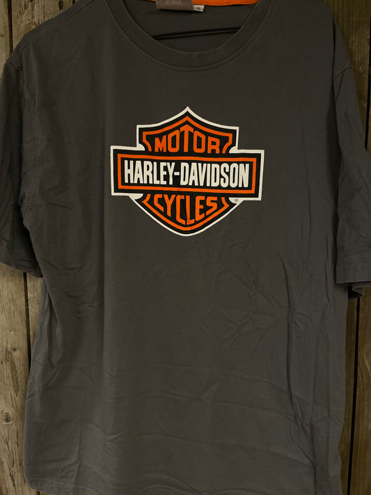 Harley davidsson tröja grå unisex