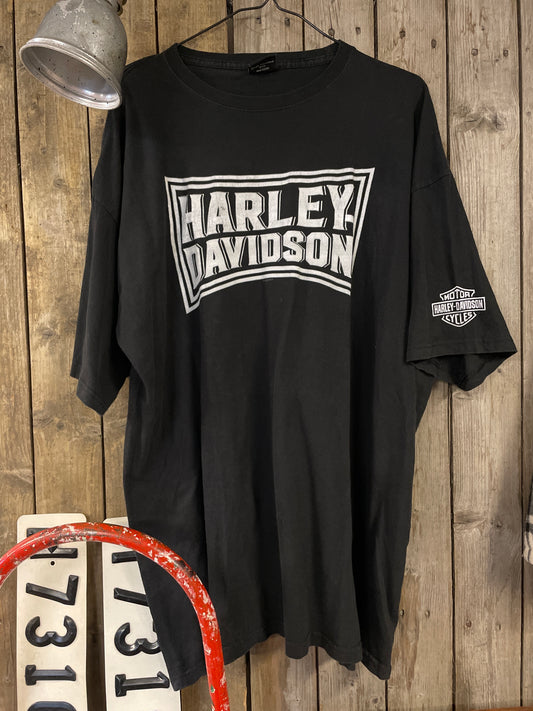 Harley davidsson tshirt svart unisex