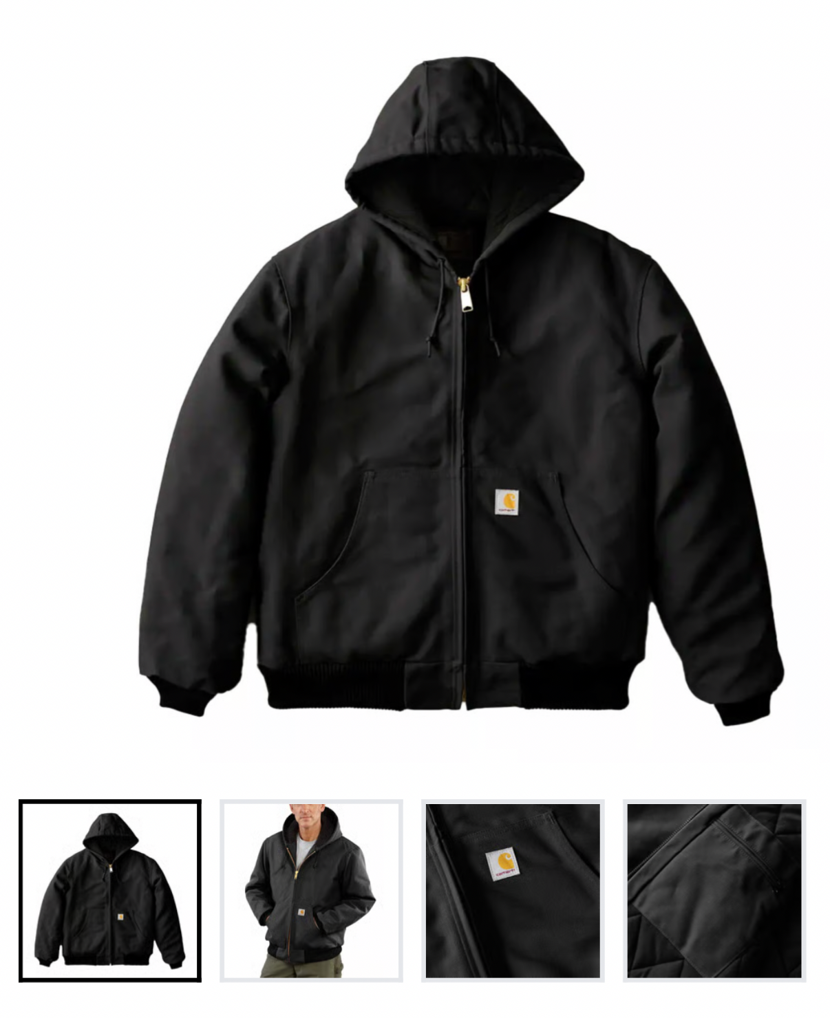 carhartt   Carhartt Iconic  jack carhartt®  svart