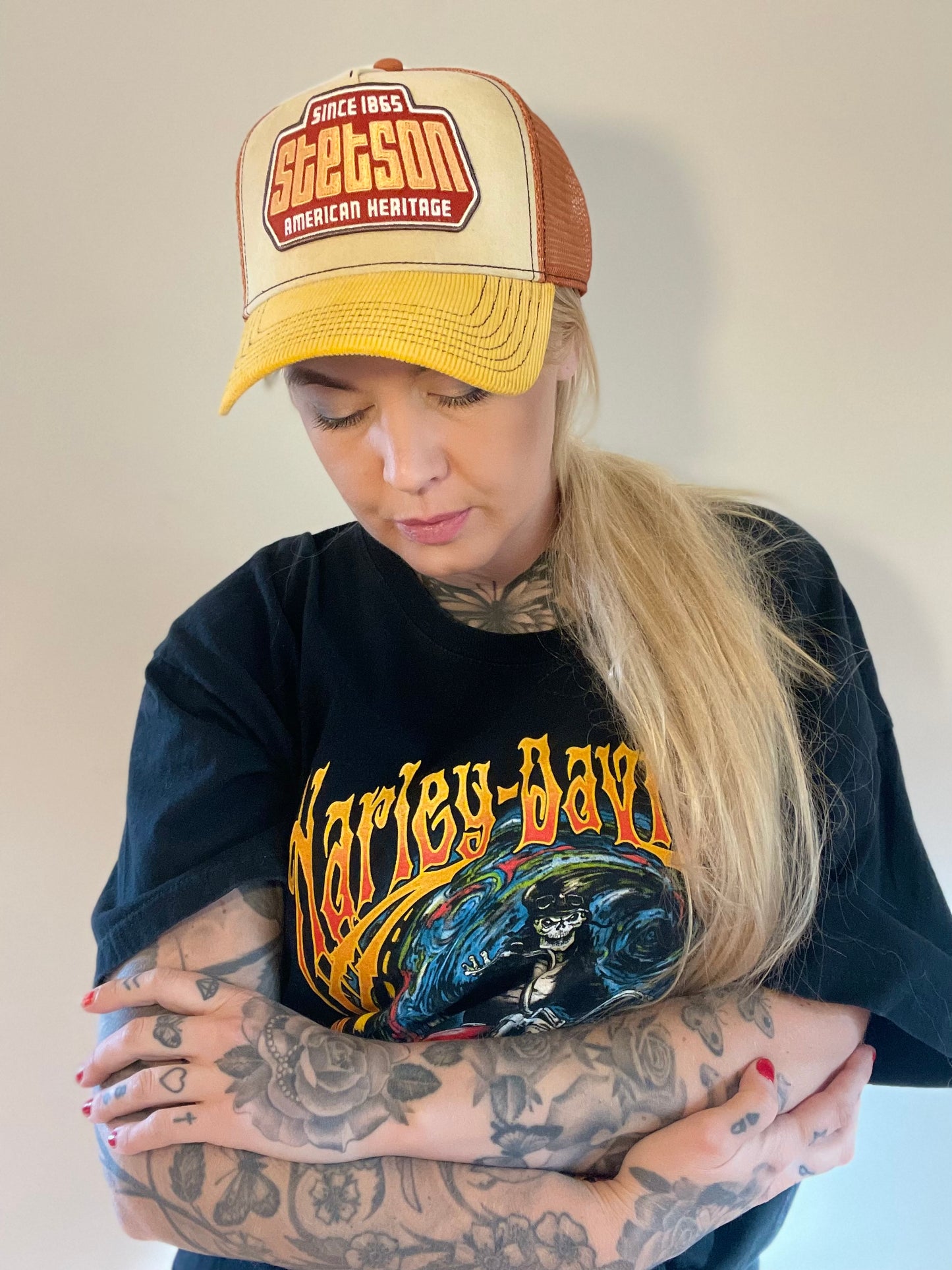 Harley Davidson  tshirt svart  unisex XL