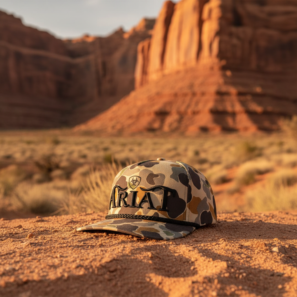 Ariat keps 3D Embroidered Camo Cap