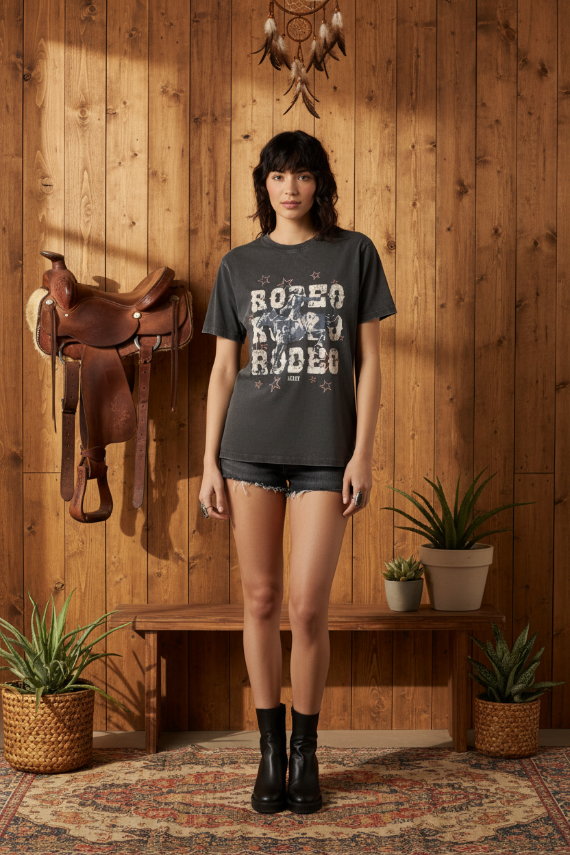 Ariat dam T-shirts star spangled rodeo ss T-shirts