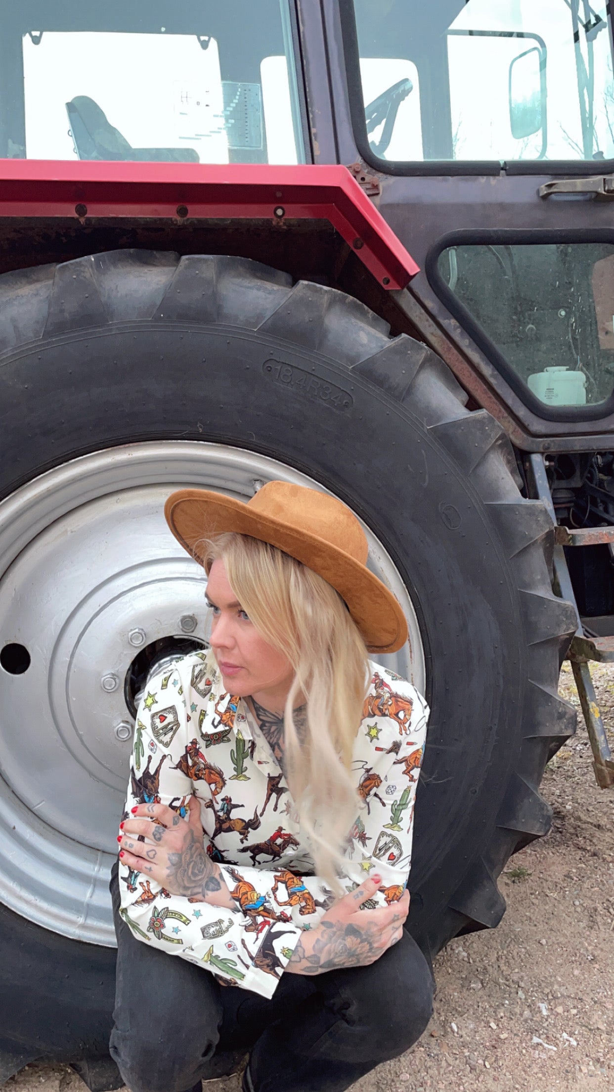 Rebell elpaso  westernhatt  brun