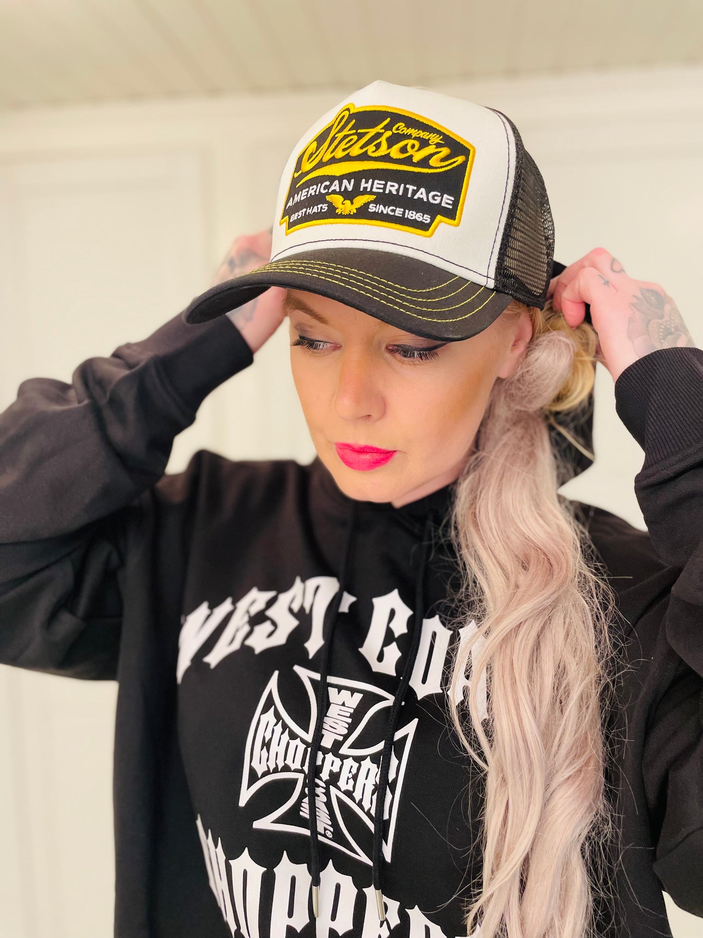 WCC Iron Oversized hoodie black