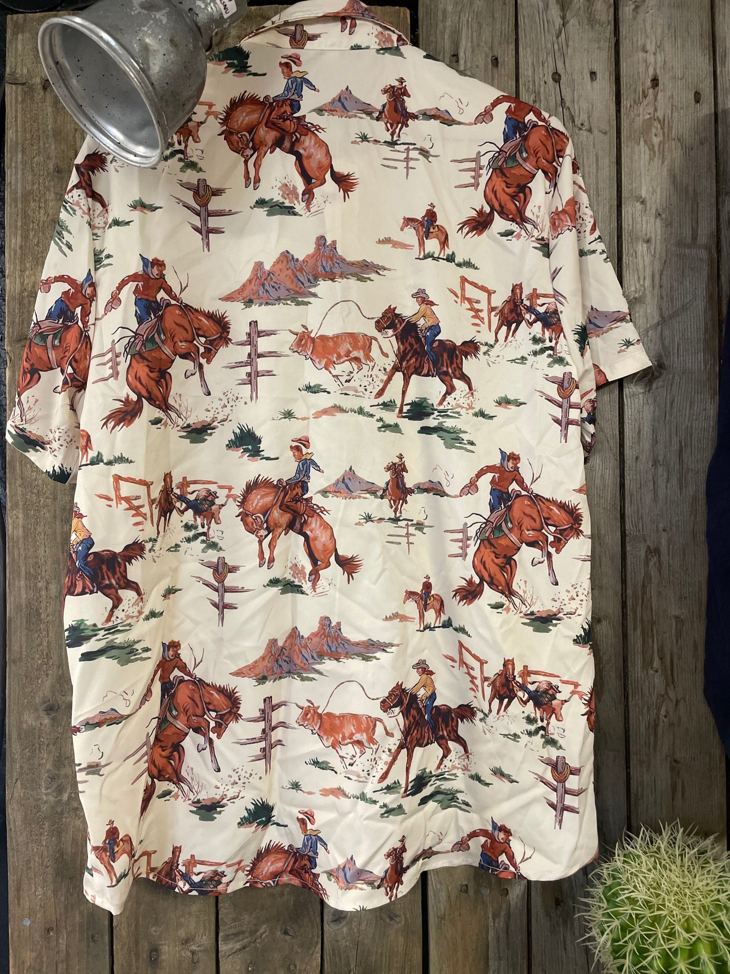 rebell hawaii skjorta westerncowboy unisex